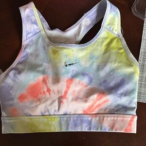 Nike Pastel Tie-Dye Sports Bra